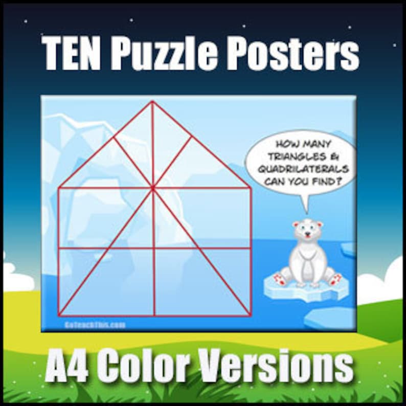 visual problem solving puzzles