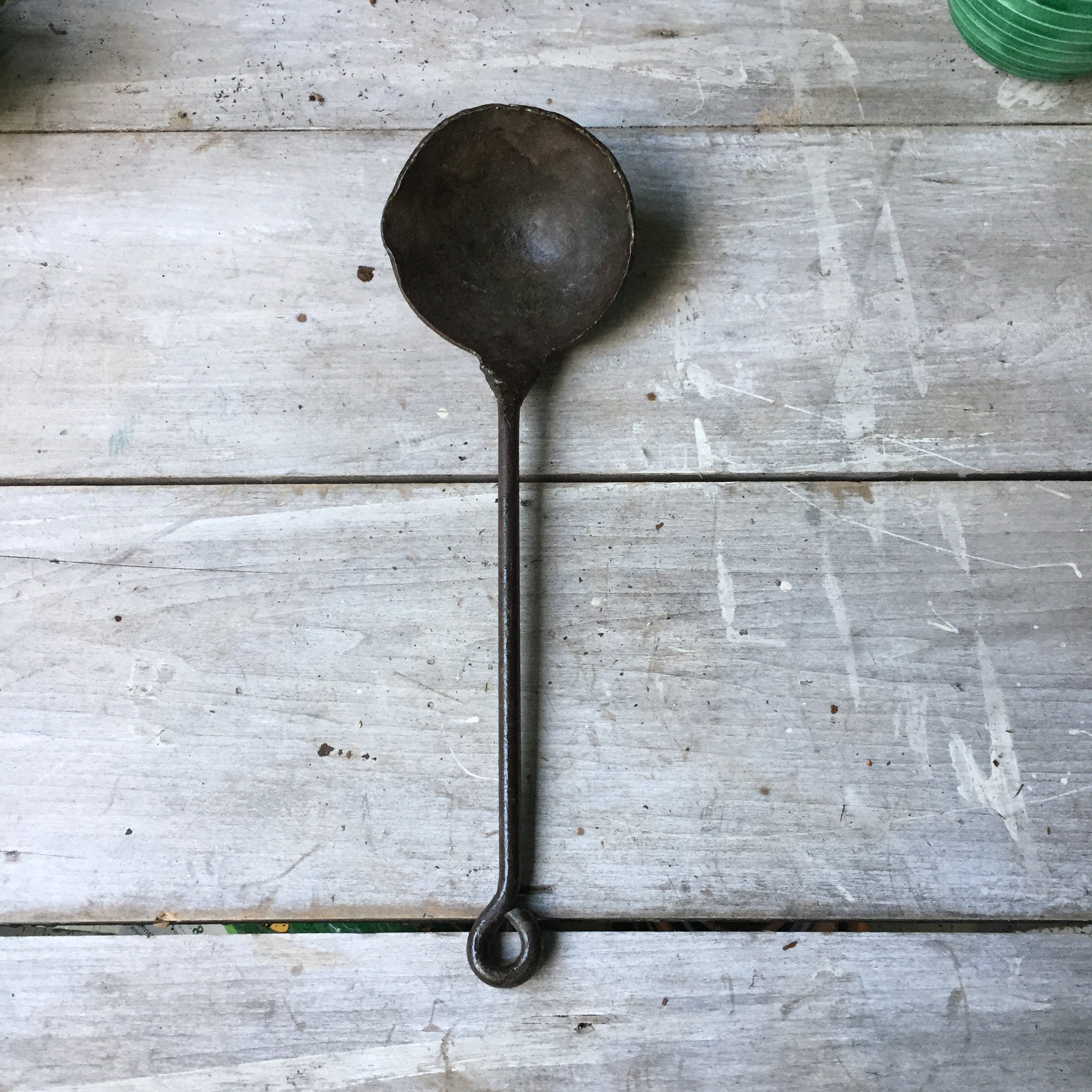 Antique Ladle Iron Smelting Ladle with Pouring Etsy