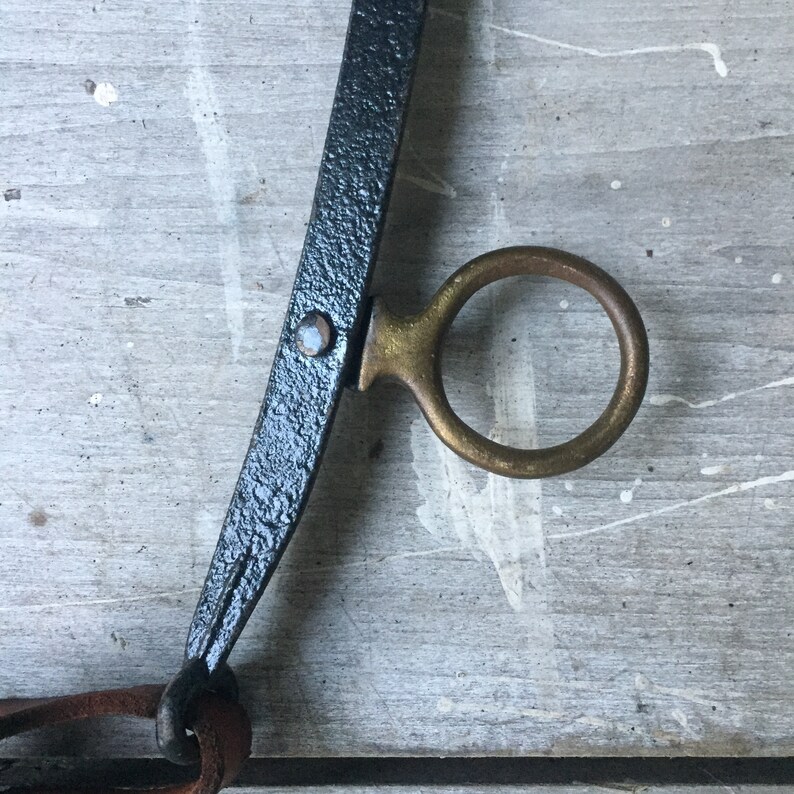 Leather Harness Cast Iron Mule Harness Brass Hames Harness Antique Cast Iron Horse Harness Horse Hitch