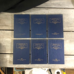 Set of SIX Handbook of US Coins - 18-23rd Editions - 1961-1966 UC Coin Handbooks