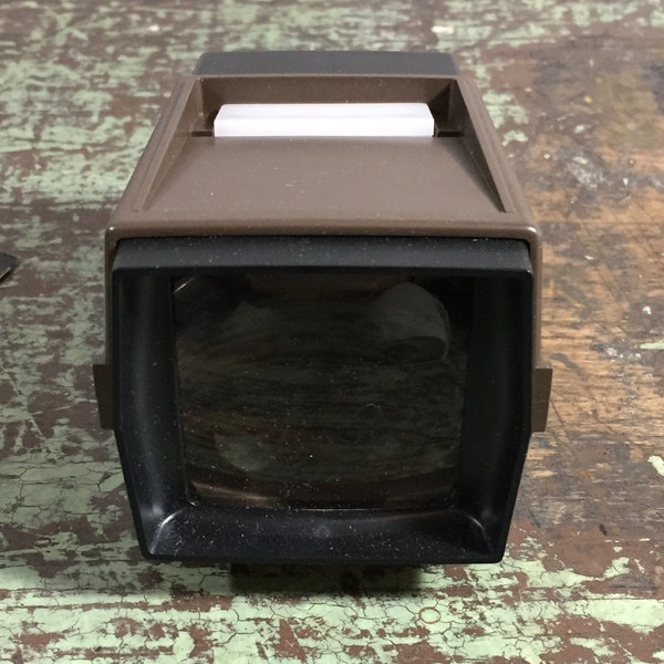 Pana Vue Lighted Slide Viewer - "Pana-Vue 2" by Gaf - 2"x2" Slide Viewer - Mid Century Slide Viewer