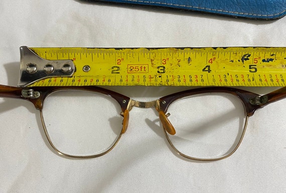 Vintage Ladies Eye Glasses w/Case - 1940s-1950s E… - image 3