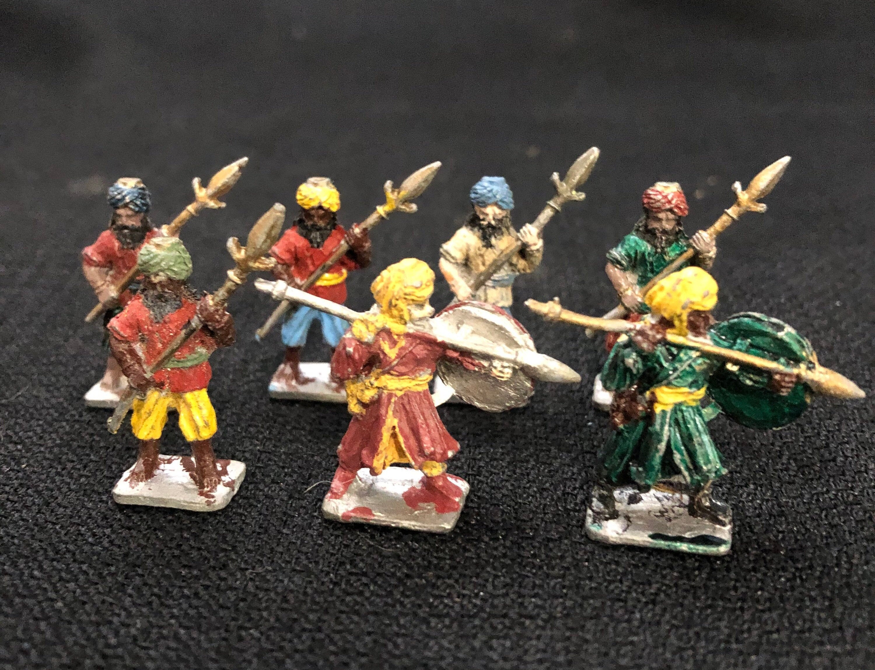 Miniature Lead Figurines 1976 Custom Cast Lead Figures Etsy