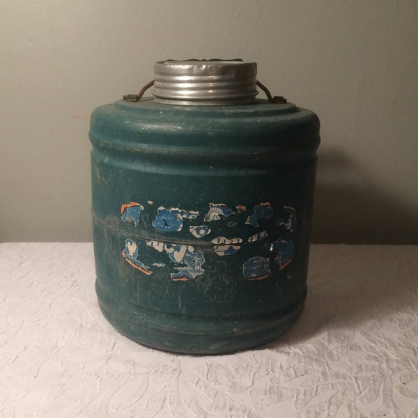 Journey Jug Porcelain Insulated Drink Cooler - Picnic Jug- Vintage Thermos