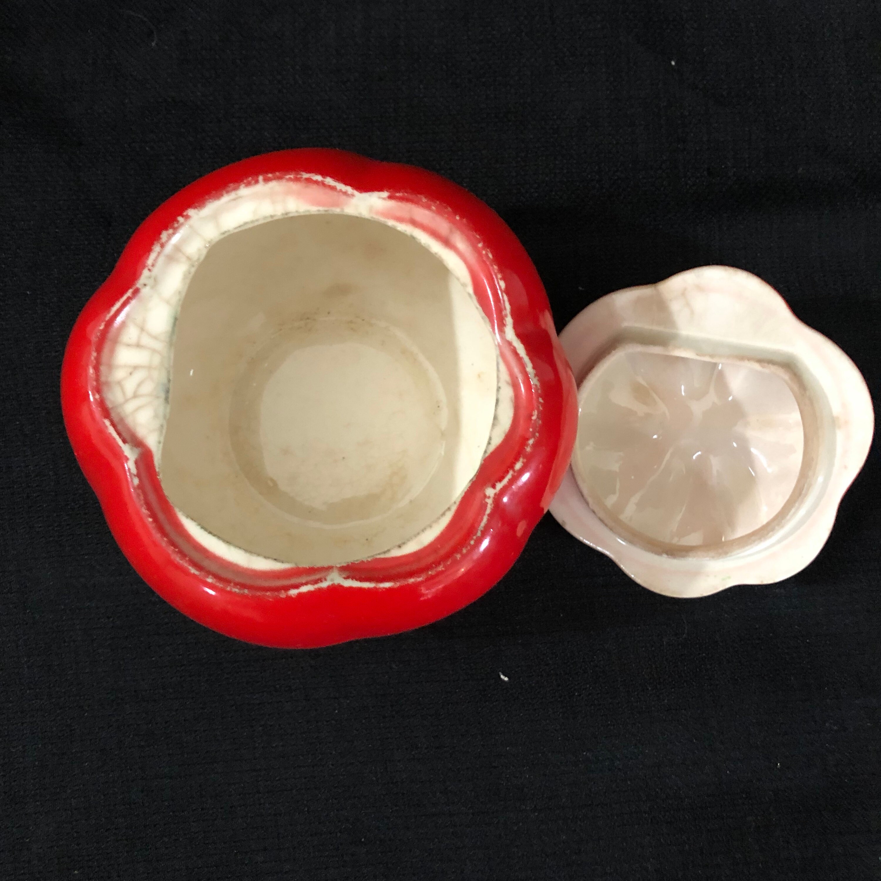 Vintage Pantry Party Tomato Canister and Salt/pepper Kitchen Etsy