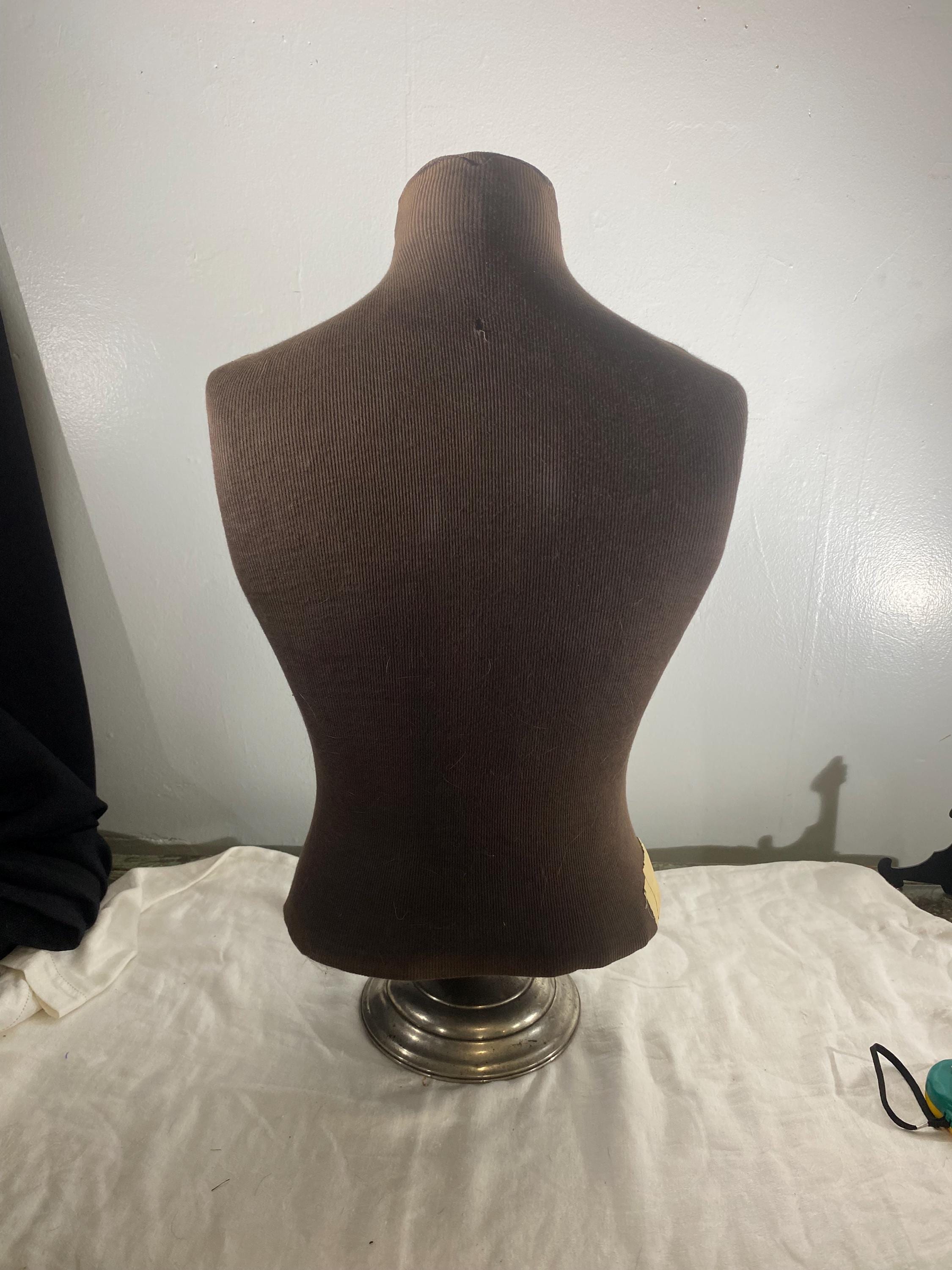 Vintage Dress Form - Mannequin on Metal Stand - Antique Dress Form - Etsy