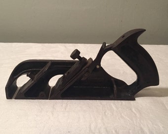 Antique Wood Plane - Vintage Hand Tools - Hand Planer made of Metal