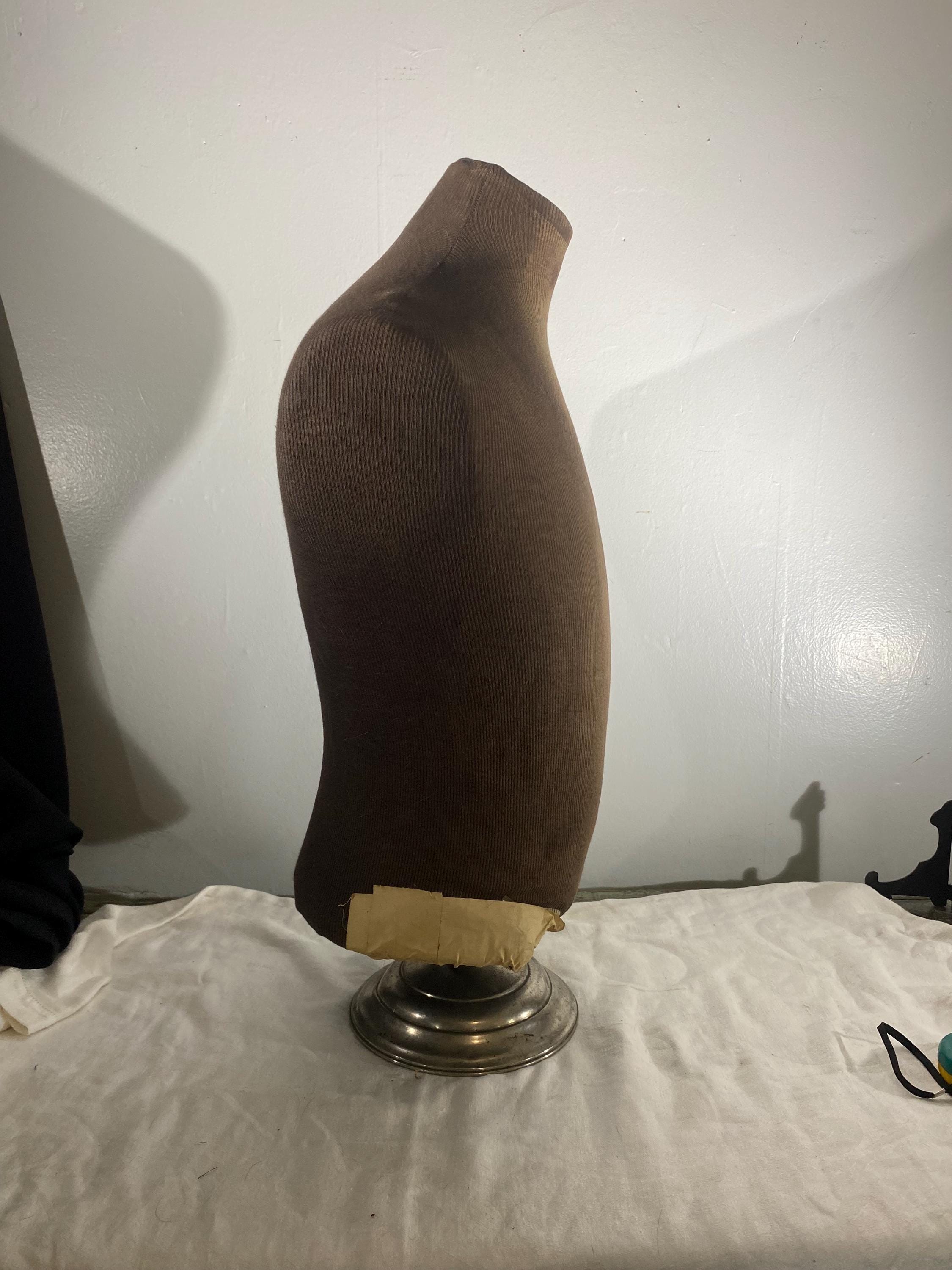 Vintage Dress Form - Mannequin on Metal Stand - Antique Dress Form - Etsy