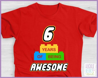 Download Lego Birthday Shirt Etsy