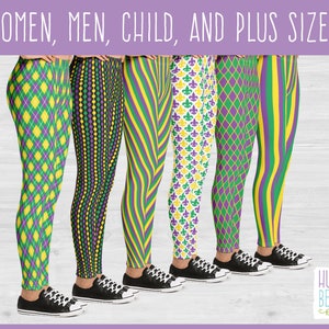 Mardi Gras Leggings Plus Size Women's Lularoe Black Mesh - China Legging  and Gym price