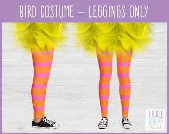 Leggings de costume d’oiseau pour Halloween - Tailles hommes, femmes, enfants et plus !
