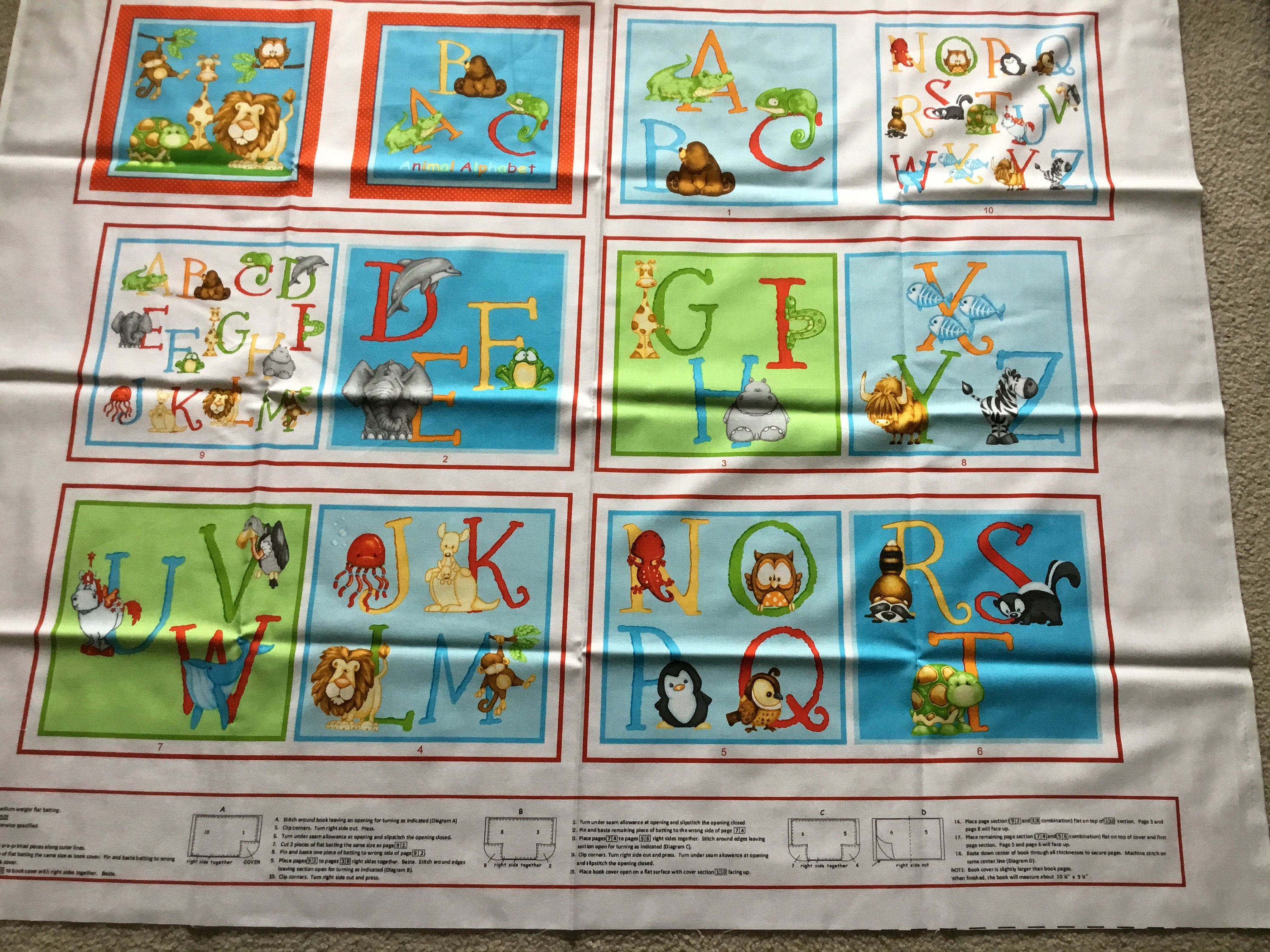 ABC Animal Alphabet ABC123 Little Readers by Henry Glass | Etsy