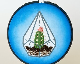 Terrarium Embroidery