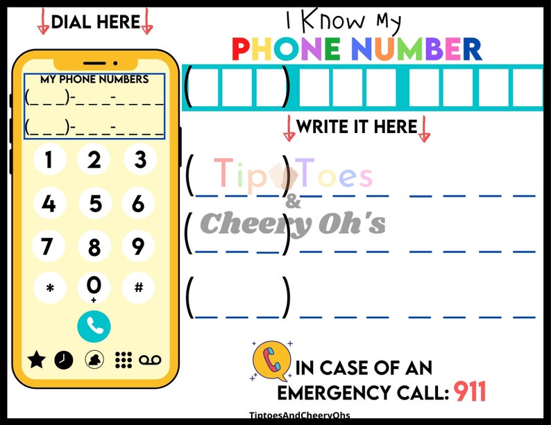 i-know-my-address-and-phone-number-worksheet-set-instant-etsy-canada-writing-numbers