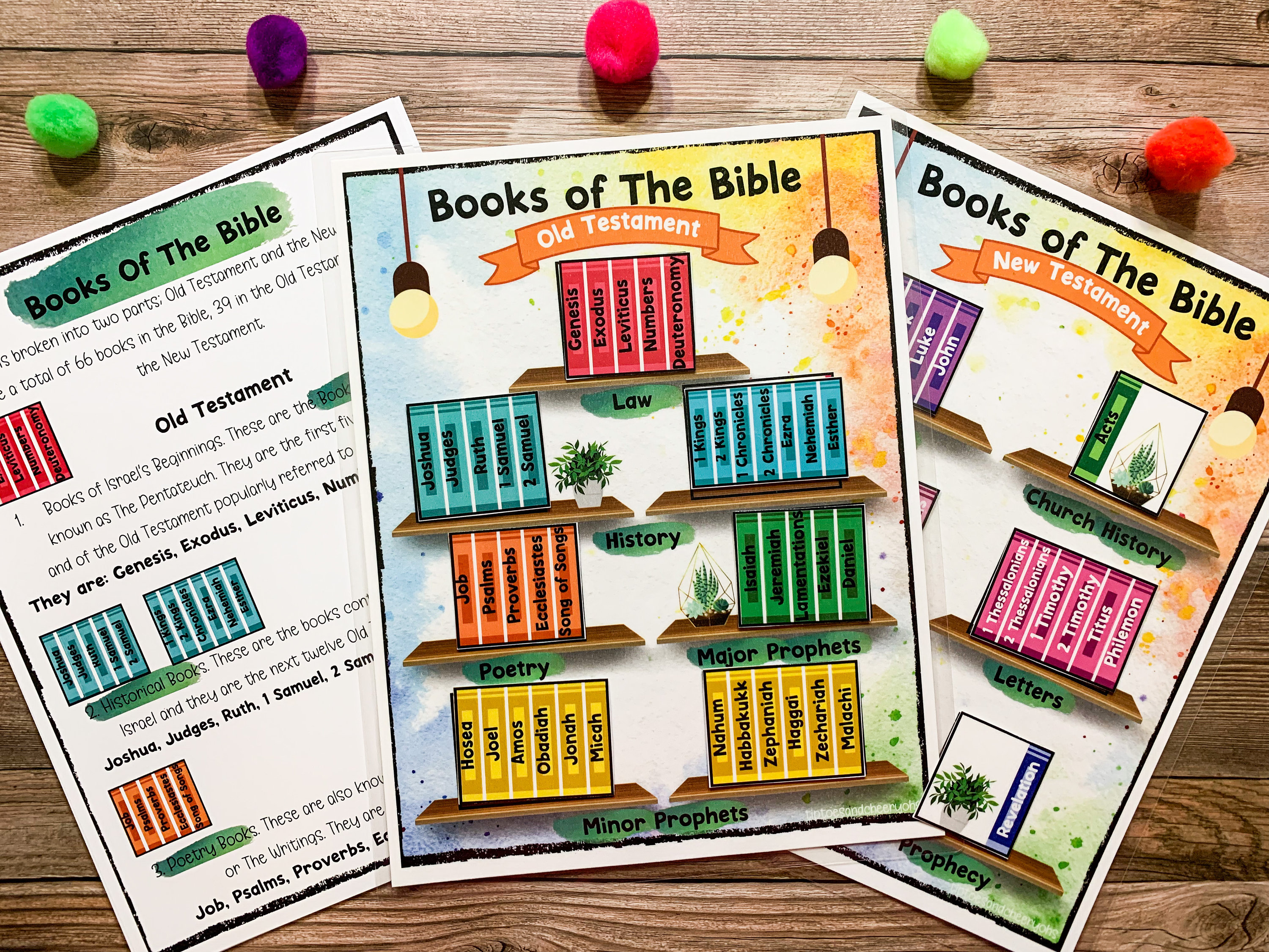 Bible Craft Set 2 | Old Testament Bible Crafts for Sunday School