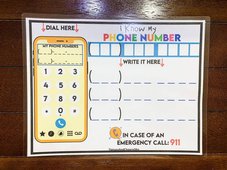 learn-my-phone-number-worksheet-phone-number-practice-phone-etsy