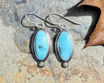 Golden Hills lavender turquoise earrings