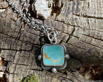 Royston turquoise pendant