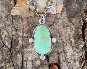 Royston turquoise pendant