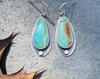 Skyline turquoise earrings