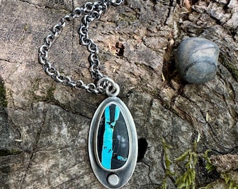 Blackjack Turquoise pendant