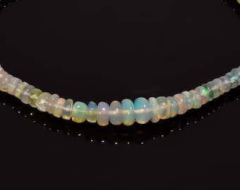 AAA Top Quality Ethiopian Opal Stone Strand, Multi Fire Opal Bead, opal stone length beads opal, 16 Inch To 20 Inch