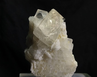 パキスタン産 クォーツ(水晶) 母岩付きクラスター 鉱物標本 パキスタン