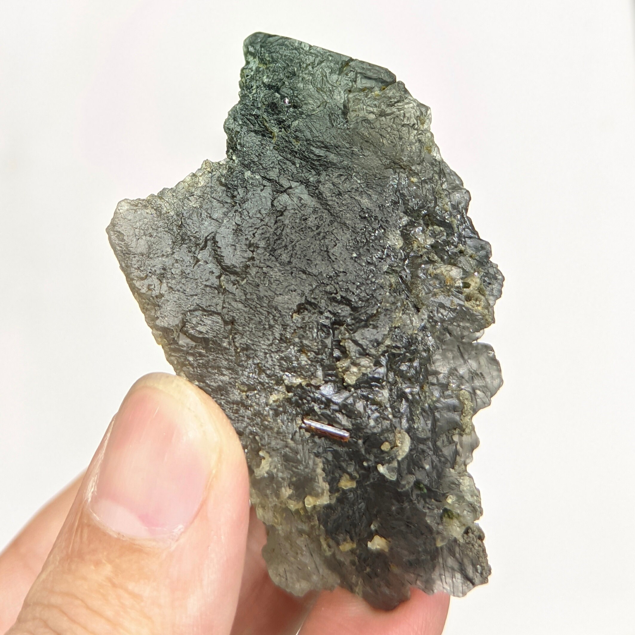 ◆RIETI◆ KYMA RT E6014 C3 DARK SILVER KYMARTE6014C3 Riebeckite and Bastnaesite-(Ce) - OB14B25 - Zagi Mountain