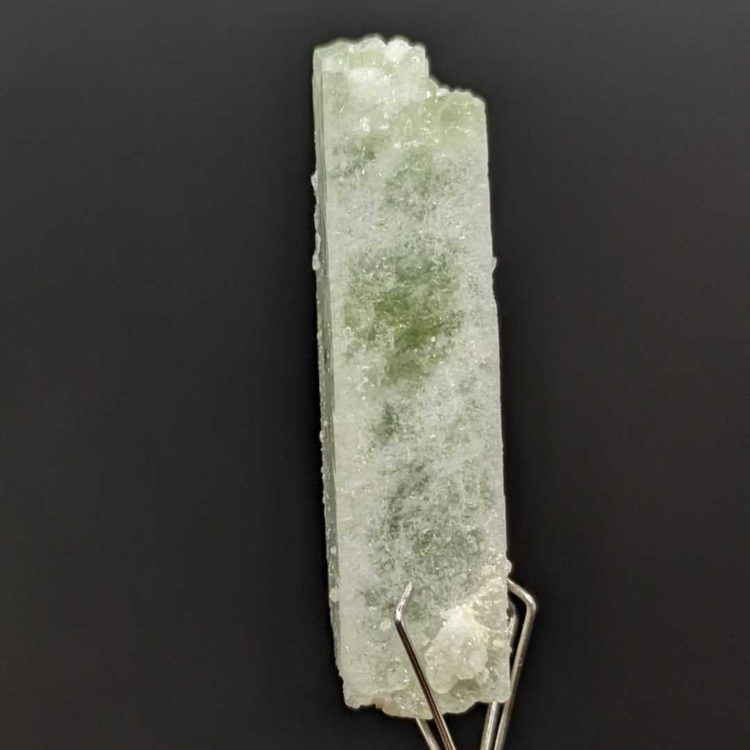 Natural Rare Green Single Herderite Crystal With Albite on Matrix From ...