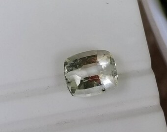 Natural good quality ring size faceted Aquamarine gem