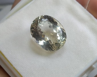 38 Carat Oval Kunzite Gem, Natural Spodumene