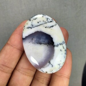 Natural top quality beautiful dendritic opal cabochon