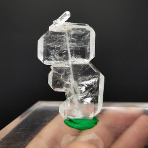 Fadenkwarts kristalhelder en eindigend in Baluchistan, Pakistan, 10,6 gram