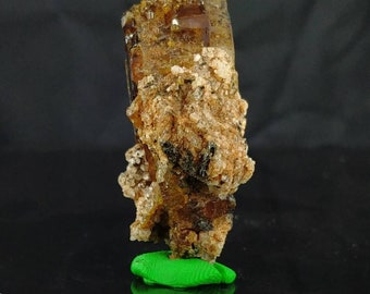 Pierre Bastnaesite Taille émeraude 0.48 Carat - Provenance Pakistan, Dimensions 3.7 X 3.4 Mm, Neuve Sans Boîte