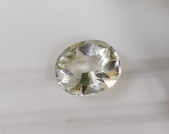 Natural good quality ring size faceted Aquamarine gem