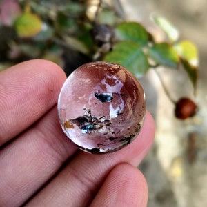 Natural good quality beautiful cabochon of Rutile quartz
