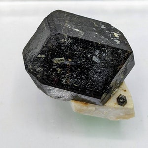 On matrix andradite garnet crystal from Pakistan, 13.9 grams