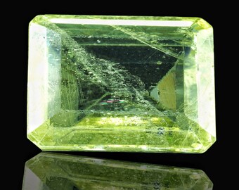 Radiant Cut Kunzite Gemstone, 47.5 Carats