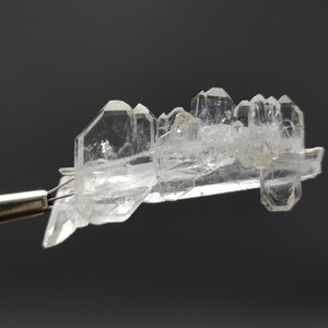 Fadenkwarts, kristalhelder en beëindigd uit Baluchistan, Pakistan, 9,1 gram