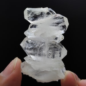 Fadenkwarts kristalhelder en eindigend in Baluchistan, Pakistan, 20 gram