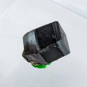 On matrix andradite garnet crystal from Pakistan, 14.1 grams