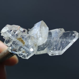 Fadenkwarts kristalhelder en eindigend in Baluchistan, Pakistan, 11,5 gram
