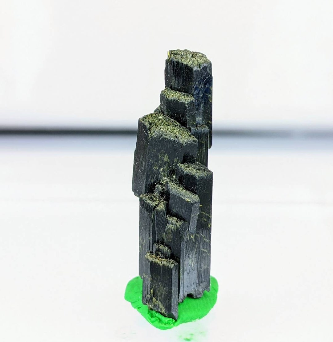 Natural Aesthetic Step Formation Terminated Aegirine Crystal From ...