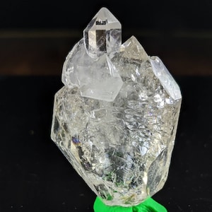 Cluster de quartzo de janela terminado com estética natural de boa qualidade de 12,4 gramas do Paquistão
