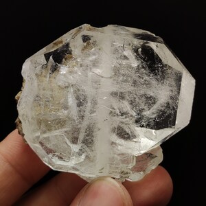 Fadenkwarts kristalhelder en eindigend in Baluchistan, Pakistan, 64 gram