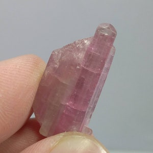 Natural top quality beautiful 4.6 grams terminated Pink Tourmaline crystal