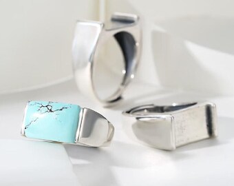 2pcs, Ring Settings, 10x14mm