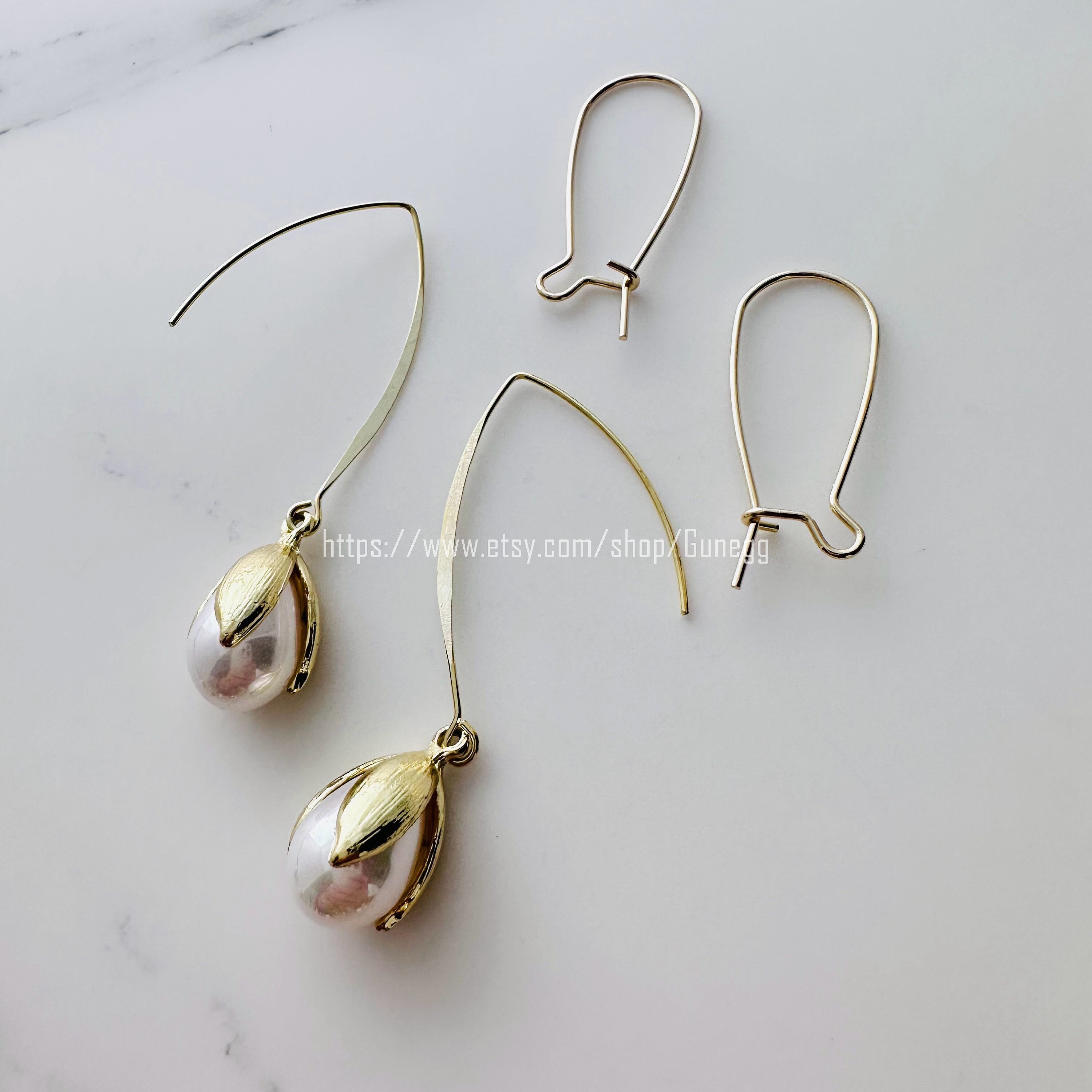 Solid Silver Drop Earrings pebbles - Etsy