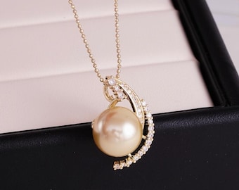 2 pieces, charm settings, 12mm Setting, no pearl no chain