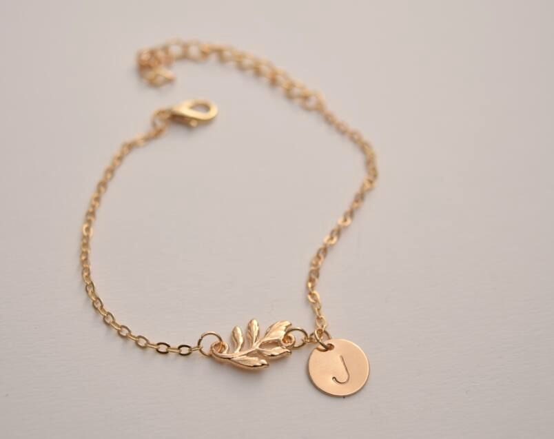Delicate Leaf Bracelet